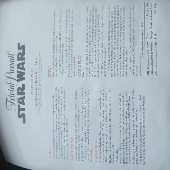 Trivial Pursuit Star Wars Classic Trilogy Collector's Edition - Picture 3 of 14